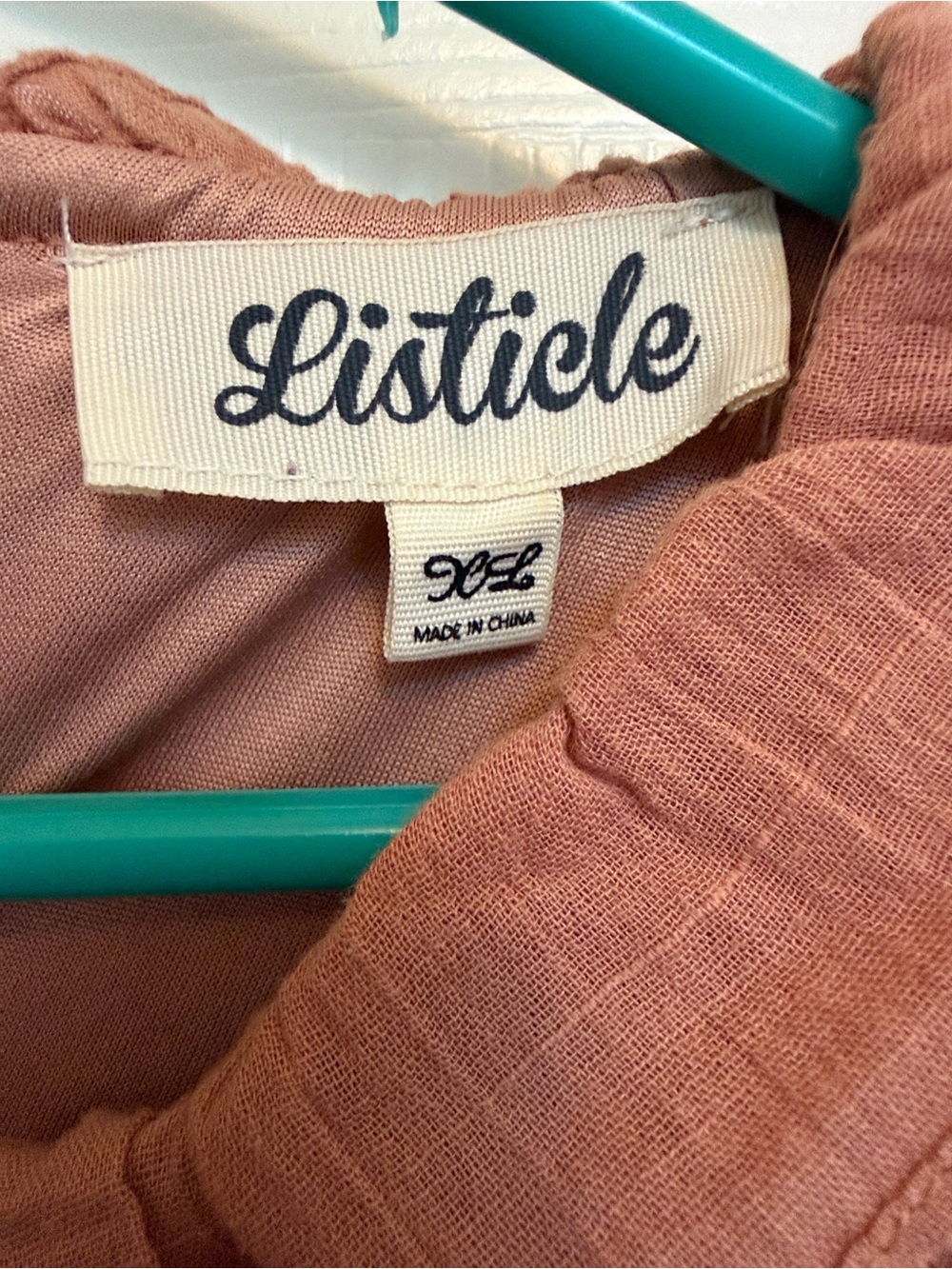 Listicle Rust Midi Ruffle Sundress - Picture 3 of 5